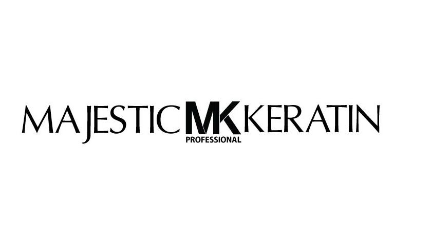 Mk majestic keratin logo. we use this in salon