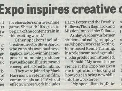 Create Expo Inspires Students With Industry Success Stories