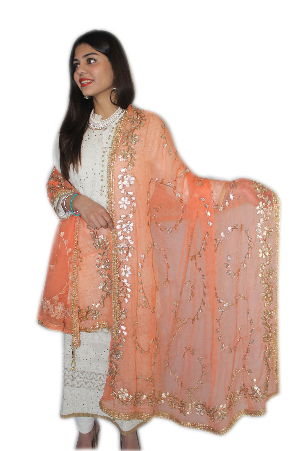Gota Jaal Dupatta