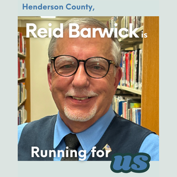 Running for Us: Reid Barwick, School Board Candidate