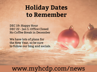Holiday Schedules & Plans for the New Year
