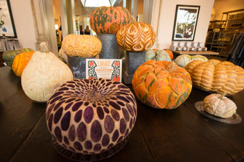 Carved Pumpkin Display // 10.25