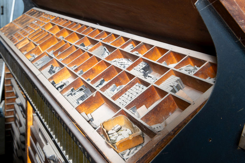 Historic Artifacts at the Gazette Collective Building