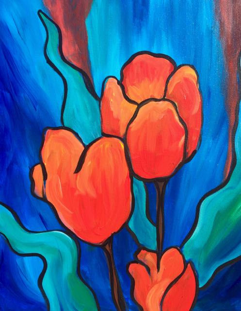 A re-creation of Van Gogh’s Starry Night, often explored in MONET MERLOT sessions, capturing iconic swirling skies and expressive color.