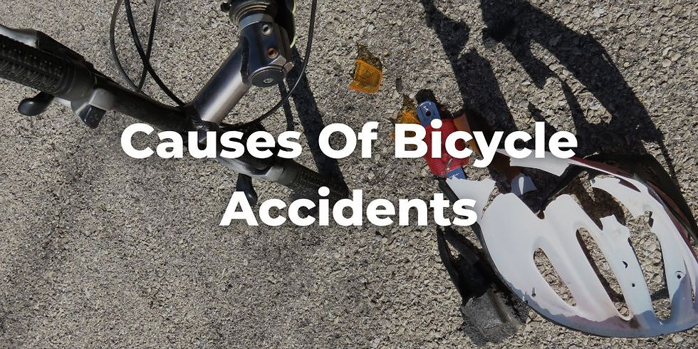 Causes of Bicycle Accidents