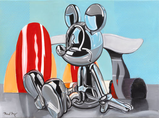 Heiner Meyer Mickey meets Wesselmann
