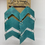 Thumbnail: Multi chevron leather dangles