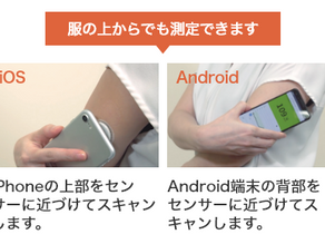 スキャン式持続血糖測定器