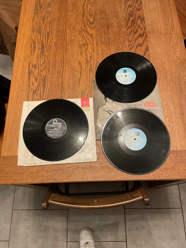 Miniature : Lot de 2 disques 33 tours 1 accordéon guinguette et 1 trompette d or