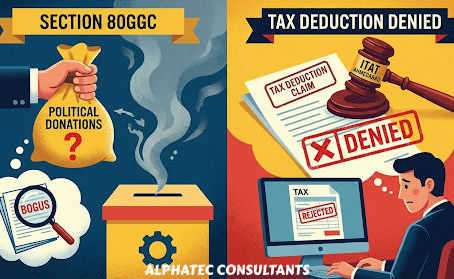 Section 80GGC Bogus Political Donations: ITAT Ahmedabad Denies Tax Deduction