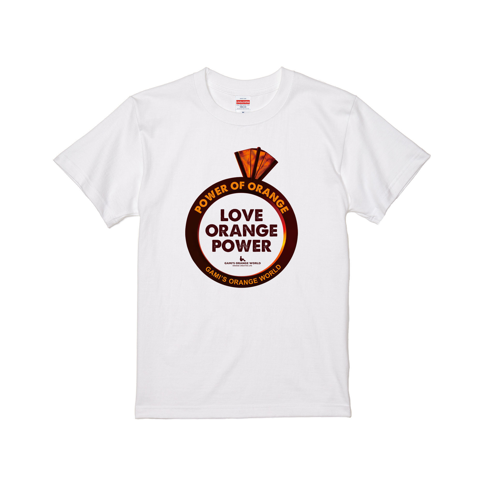 Gami's Orange WorldアートTシャツ～「指輪」