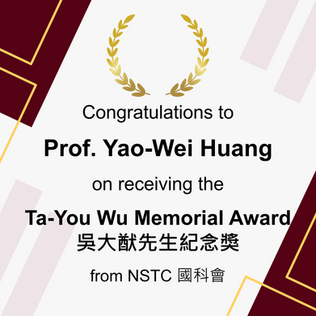 Ta-You Wu Memorial Award 吳大猷先生紀念獎