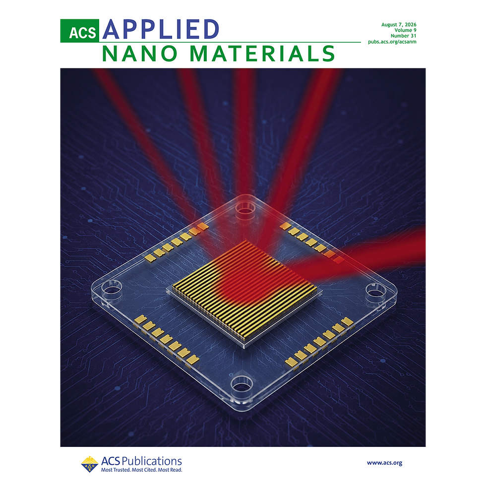 Gate-Tunable Transmissive Metasurfaces – Featured on the Cover of ACS Applied Nano Materials
