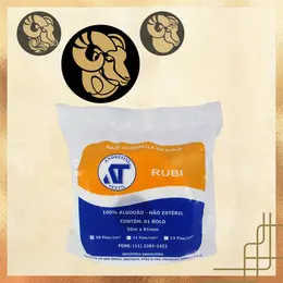 Gaze Hidrófila em Rolo 09 Fios Rubi