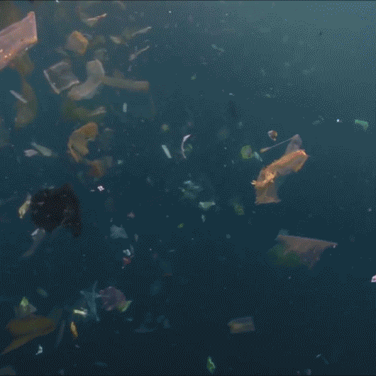 Plastic waste