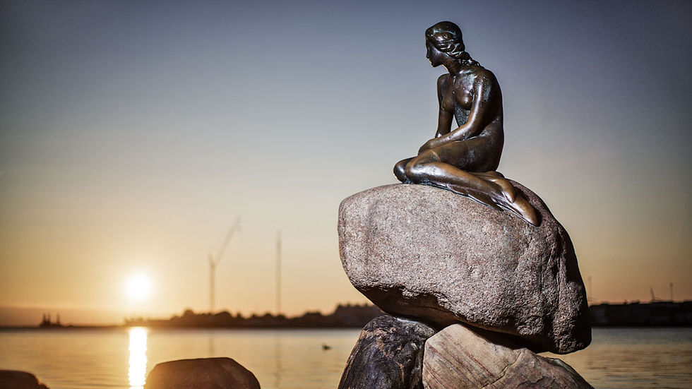 The Little Mermaid statue
