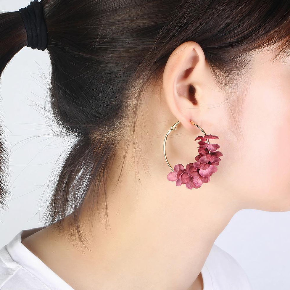 Miniatura: Aussie -Rose Earrings