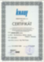 Certifikát KNAUF - platnost do 17.10.2029