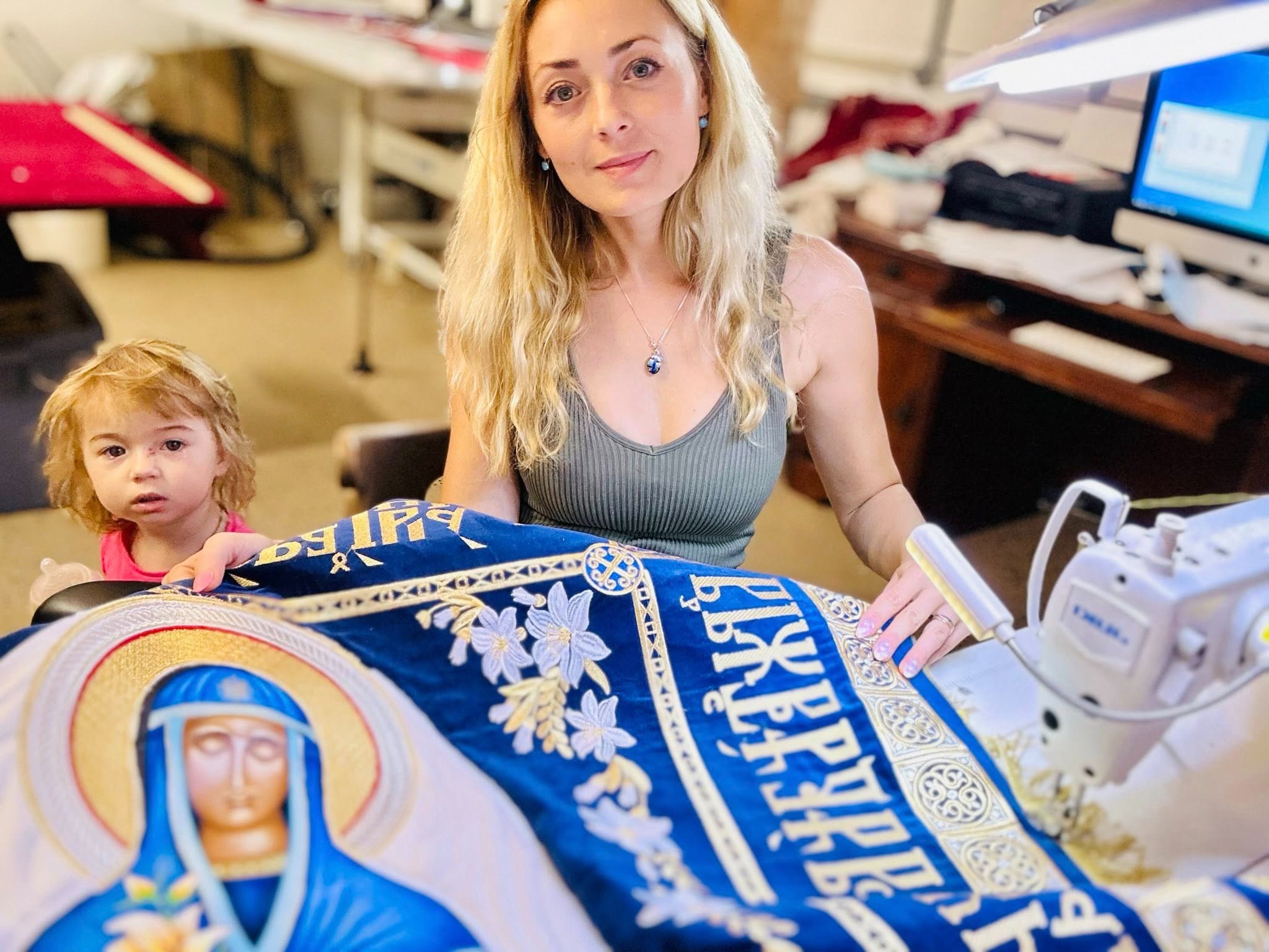 Family Threaded with Faith Builds North America’s Largest Orthodox Vestment Workshop in Orlando