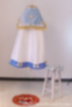 light blue chalice covers