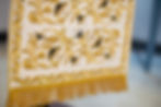 Gold Embroidered Icon Detail on Orthodox Priest Epitrachelion – St. Nicholas