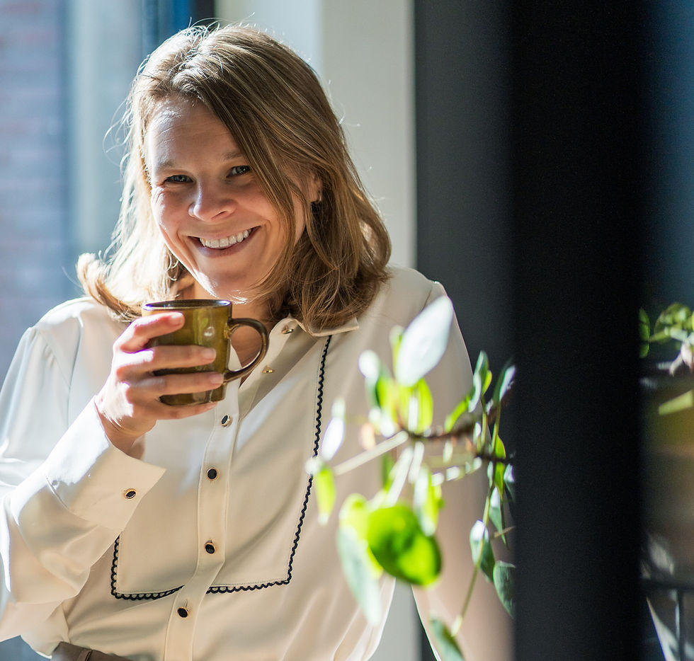 Gerjanne van PUUR in haar praktijk in Barneveld