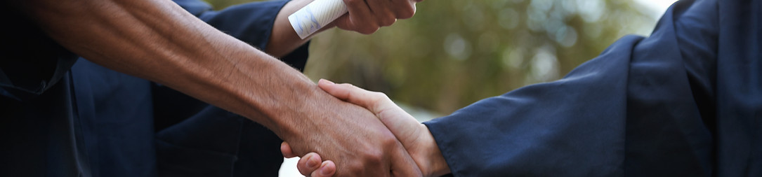 Graduation Handshake