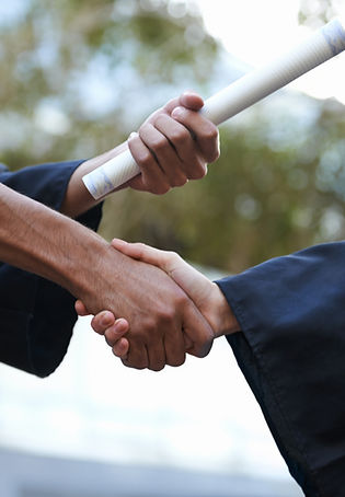 Graduation Handshake