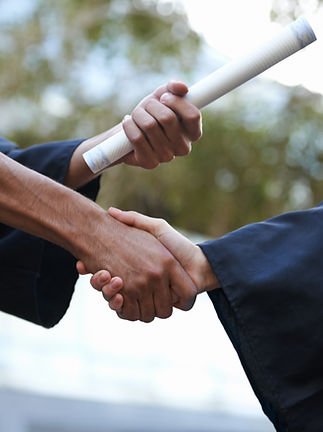 Graduation Handshake