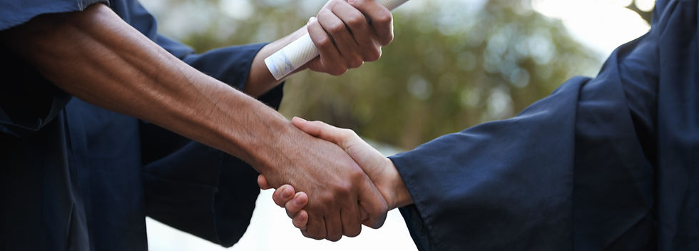 Graduation Handshake