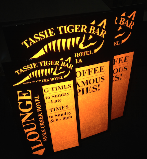 Reflective Orange Signs