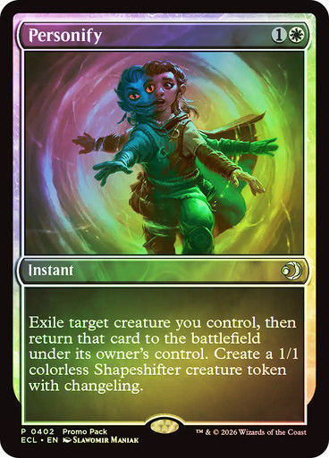 Personify (ECL) (402) / Promo Pack / Foil