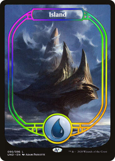 Island (UND) (90) / Foil