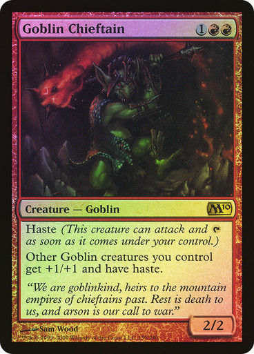 Goblin Chieftain (m10) / Foil