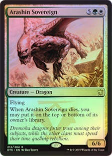 Arashin Sovereign (DTK) / Foil (Intro Pack)