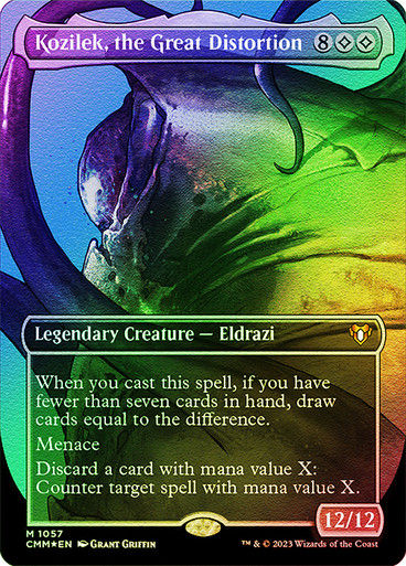 Kozilek, the Great Distortion (cmm) / Textured Foil