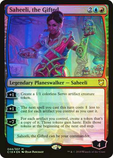 Saheeli, the Gifted (c18) / Foil