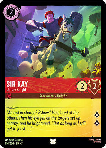 Sir Kay - Unruly Knight (LOR_ARC) / Foil