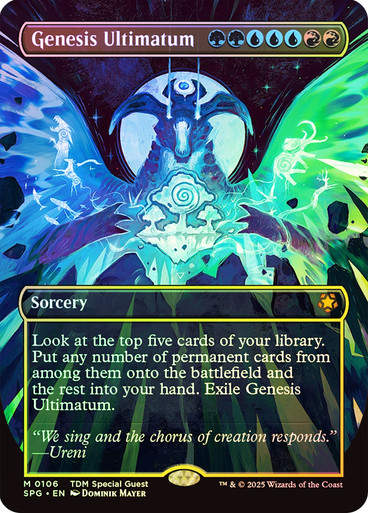 Genesis Ultimatum (SPG) (106) / Borderless / Foil