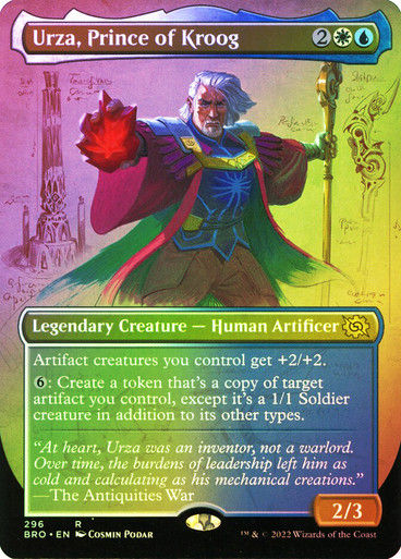 Urza, Prince of Kroog (BRO) / Borderless Foil