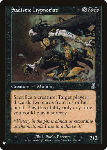 Sadistic Hypnotist (PLST) (ODY-159)