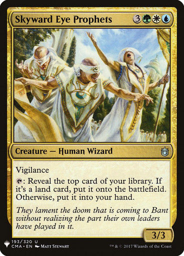 Skyward Eye Prophets (PLST) (CMA-193)