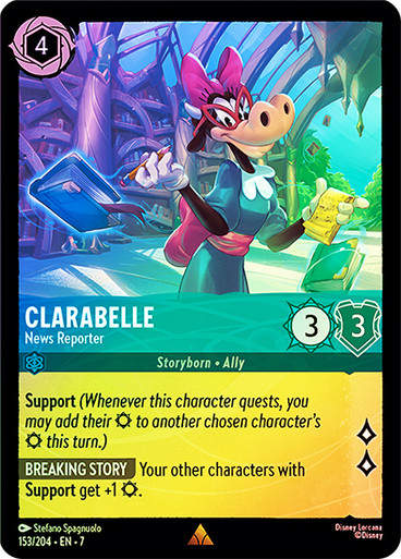 Clarabelle - News Reporter (LOR_ARC) / Foil