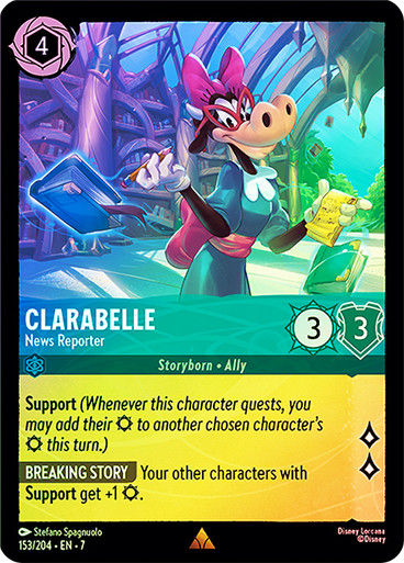 Clarabelle - News Reporter (LOR_ARC) / Foil