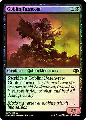 Goblin Turncoat (DMR) / Foil
