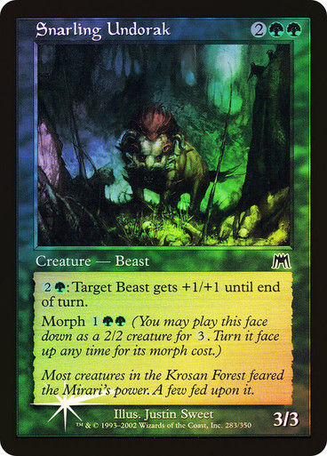 Snarling Undorak (ONS) / Foil