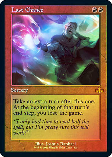 Last Chance (DMR) / Showcase / Foil
