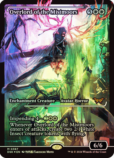Overlord of the Mistmoors (DSK) (387) / Showcase Foil EN
