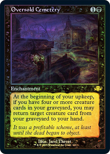 Oversold Cemetery (DMR) / Showcase / Foil