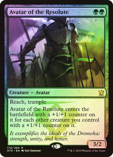 Avatar of the Resolute (DTK) / Foil